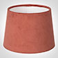 30cm Medium French Drum in Burnt Orange Hunstanton Velvet