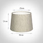 30cm Pendant Medium French Drum Shade in Natural Isabelle Linen