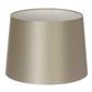 30cm Medium French Drum Shade in Pale Smoke Satin