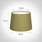 30cm Medium French Drum Shade in Antique Gold Silk