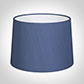 40cm Medium French Drum Shade in Slate Blue Silk