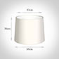 50cm Medium French Drum Shade in Cream Killowen Linen