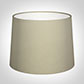 50cm Medium French Drum Shade in Pale Smoke Satin
