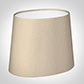 20cm Sloped Oval Shade in Royal Oyster Silk (with Shade Ring)