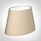 25cm Sloped Oval Shade in Royal Oyster Silk (with Shade Ring)