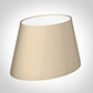 30cm Sloped Oval Shade in Royal Oyster Silk (with Shade Ring)