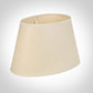 35cm Sloped Oval Shade in Parchment with CreamTrim