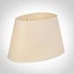 40cm Sloped Oval Shade in Parchment with CreamTrim