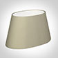40cm Sloped Oval Shade in Pale Smoke Satin