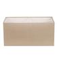 40cm Straight Rectangular Shade in Royal Oyster Si