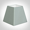 30cm Sloped Square Shade in French Grey Silk
