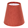 Tapered Candle Shade in Burnt Orange Hunstanton Velvet