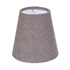 Tapered Candle Shade in Heather Herringbone Lovat Tweed