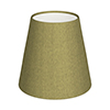 Tapered Candle Shade in Antique Gold Silk