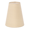 French Cone Candle Clip Shade Buttermilk Silk
