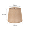 French Drum Candle Shade in Natural Jute