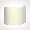 28cm Carlyle Half Shade in Cream Satin