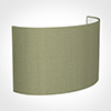 32cm Carlyle Half Shade in Pale Green Faux Silk