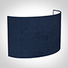 32cm Carlyle Half Shade in Navy Blue Hunstanton Velvet