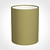 16cm Medium Cylinder Shade in Antique Gold Silk