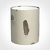 20cm Medium Cylinder Shade in Stone Featherdown
