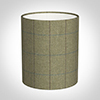 20cm Medium Cylinder in Talisker Check Lovat Wool