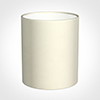 20cm Medium Cylinder Shade in Cream Satin