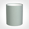 20cm Medium Cylinder Shade in French Grey Silk