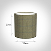 25cm Medium Cylinder in Talisker Check Lovat Wool