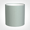 25cm Medium Cylinder Shade in French Grey Silk