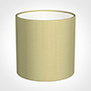 30cm Medium Cylinder Shade in Wheat Faux Silk