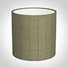 30cm Medium Cylinder in Talisker Check Lovat Wool