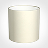 30cm Medium Cylinder Shade in Cream Satin