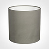 30cm Medium Cylinder Shade in Pewter Satin