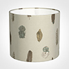35cm Medium Cylinder Shade in Stone Featherdown