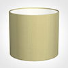 35cm Medium Cylinder Shade in Wheat Faux Silk