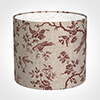 35cm Medium Cylinder Shade in Red Isabelle
