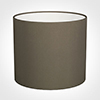 35cm Medium Cylinder Shade in Bark Satin