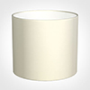 35cm Medium Cylinder Shade in Cream Satin