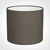 35cm Medium Cylinder Shade in Mouse Waterford Linen