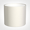 35cm Medium Cylinder Shade in Off White Waterford Linen