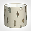 40cm Medium Cylinder Shade in Stone Featherdown
