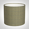 40cm Medium Cylinder in Talisker Check Lovat Wool