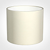 40cm Medium Cylinder Shade in Cream Satin