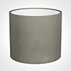 40cm Medium Cylinder Shade in Pewter Satin
