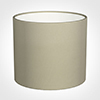 40cm Medium Cylinder Shade in Pale Smoke Satin