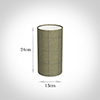 13cm Narrow Cylinder in Talisker Check Lovat Wool
