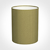 20cm Narrow Cylinder Shade in Antique Gold Silk
