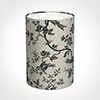 25cm Narrow Cylinder Shade in Black Isabelle
