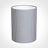 30cm Narrow Cylinder Shade in Blue Longford Gingham